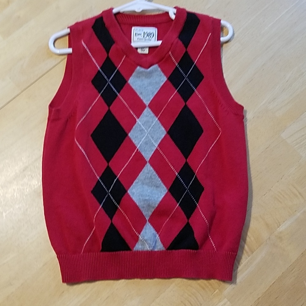 Childrens Place toddler boys sweater vest